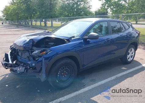 2024 Chevrolet Trax Fwd Sp из США, поврежденный, VIN KL77LFE22RC154463